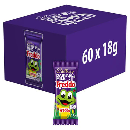 Cadbury Dairy Milk Freddo Chocolate Bar 18g   60*18g pack - The Fusion Mart UK