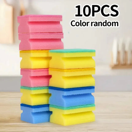 RANDOM CPOLOUR SCRUB PAD WASHING 10 PCS - The Fusion Mart UK