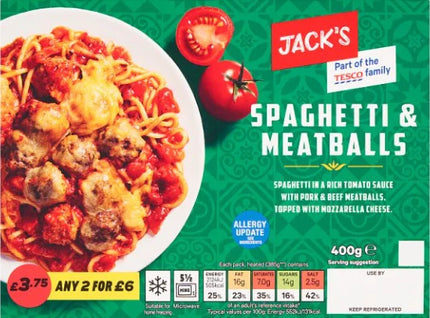JACK SPAGHETI METBALL - The Fusion Mart UK