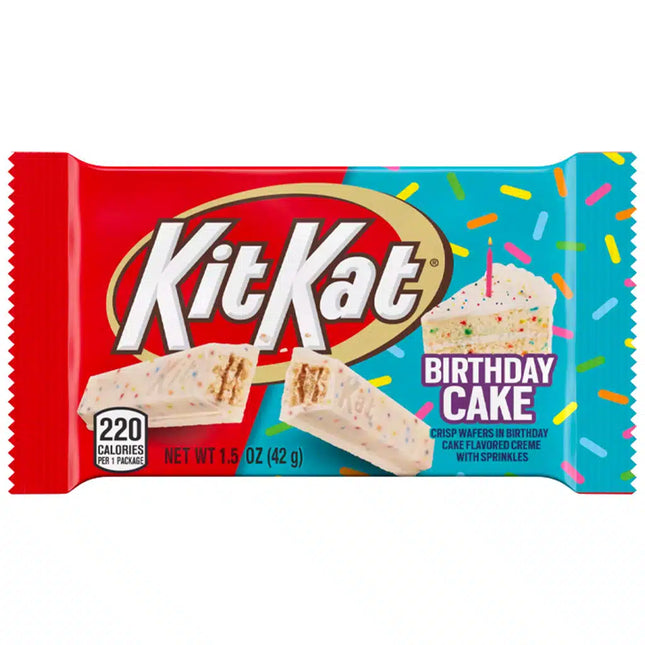 Kitkat birthday cake