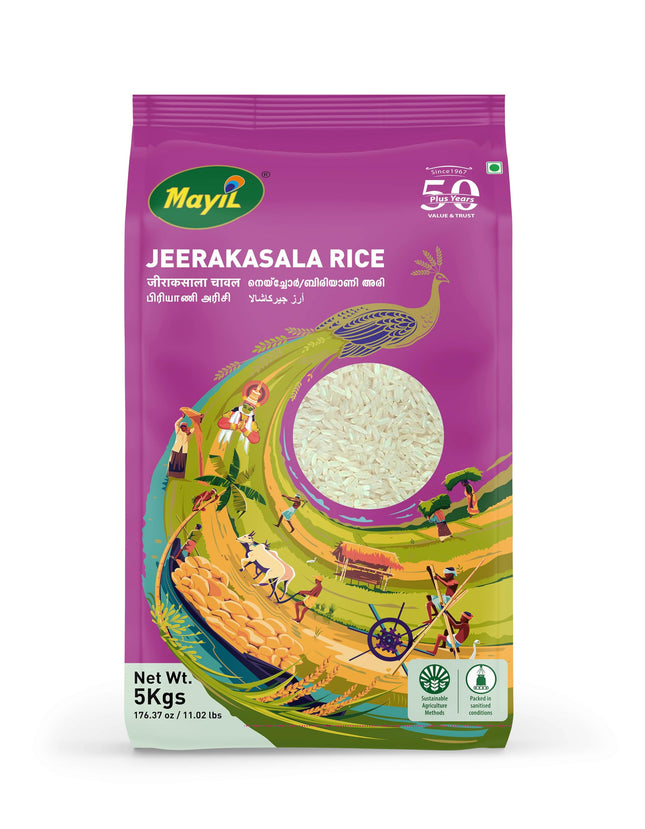 MAYIL JEERAKASHALA RICE 5KG