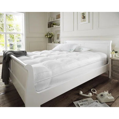 Mia/ Mattress Protector/ King/ 153*200+30 cm - The Fusion Mart UK