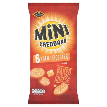 mini cheddars red leicester - The Fusion Mart UK
