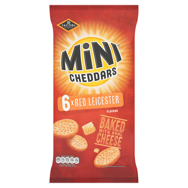 mini cheddars red leicester - The Fusion Mart UK