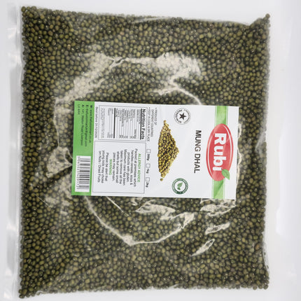 Whole Mung Dal  - Rubi - 500g, 1Kg, 2Kg, 5K - The Fusion Mart UK