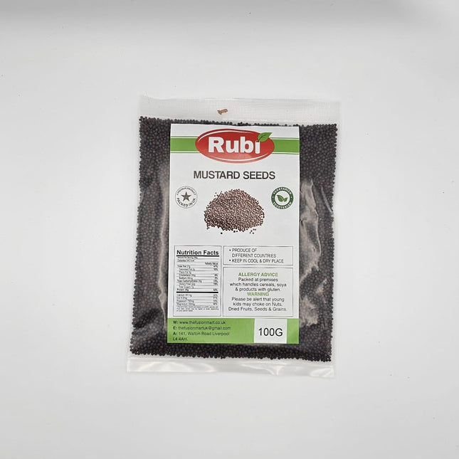 Rubi Mustard Seeds - 100gms, 200gms, 500gms - The Fusion Mart UK