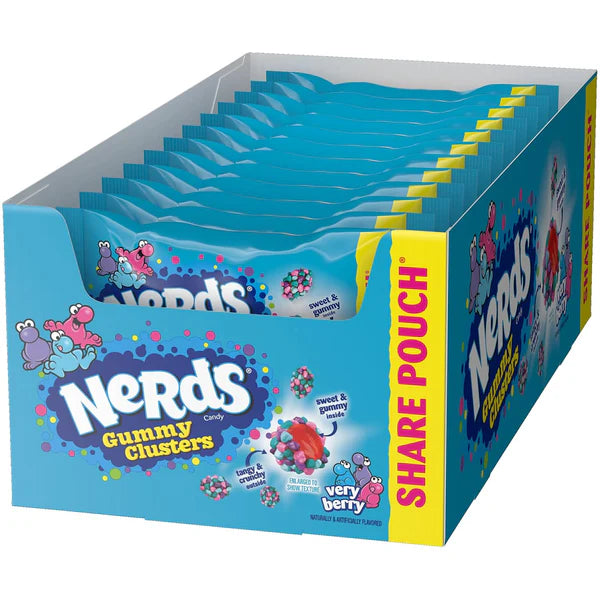 Nerds Gummy Cluster - Very berry bagbag small - The Fusion Mart UK