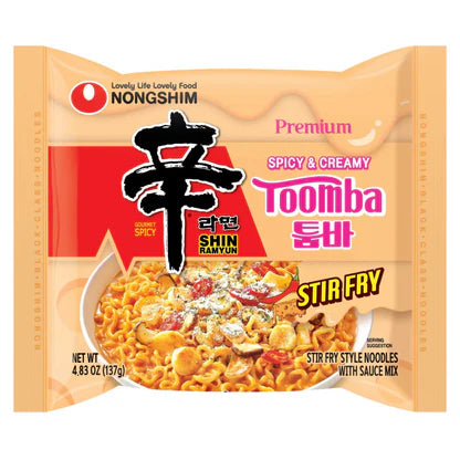 NONGSHIM STIR FRY SINGLER PACK 137G - The Fusion Mart UK