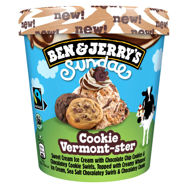 Ben & Jerry's Jerry's Cookie Vermont-ster - The Fusion Mart UK