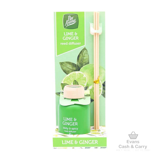 Pan Aroma Lime & Ginger Reed Diffuser 50ml