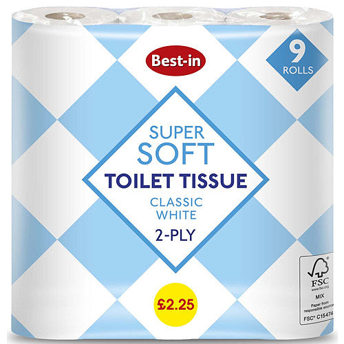 Super Soft Toilet Tissue - 2 Ply