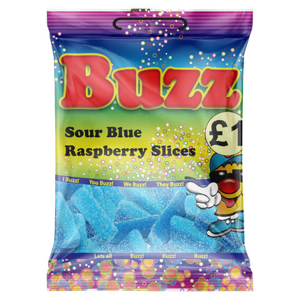 Buzz Sweets Raspberry Slices - The Fusion Mart UK