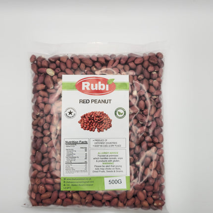 Red Peanuts- Rubi-500g, 1Kg, 2Kg, 5Kg - The Fusion Mart UK