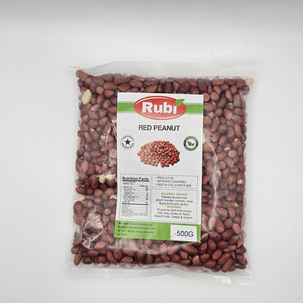 Red Peanuts- Rubi-500g, 1Kg, 2Kg, 5Kg - The Fusion Mart UK