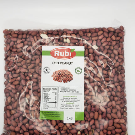 Red Peanuts- Rubi-500g, 1Kg, 2Kg, 5Kg - The Fusion Mart UK
