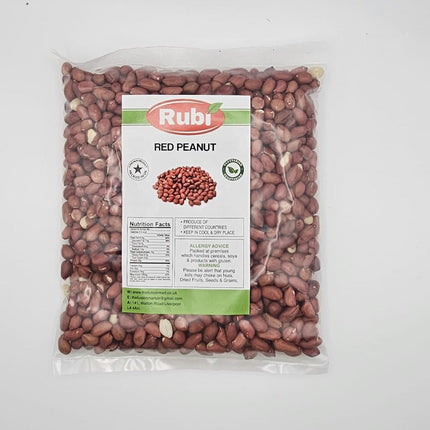 Red Peanuts- Rubi-500g, 1Kg, 2Kg, 5Kg - The Fusion Mart UK