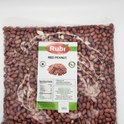 Red Peanuts- Rubi-500g, 1Kg, 2Kg, 5Kg - The Fusion Mart UK