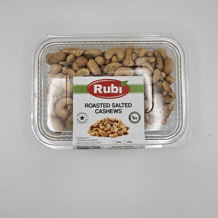 Roasted and salted cashews - 100g, 200g, 450g, 750g - The Fusion Mart UK