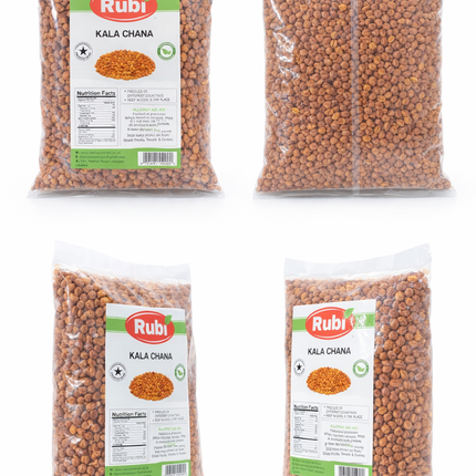 Fresh Kala Channa (Rubi) in 500g, 1kg, 2kg, 5kg packs from The Fusion Mart UK, dried chickpeas for cooking and recipes.