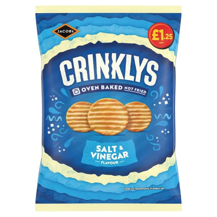 CRINKLYS SALT AND VINEGAR - The Fusion Mart UK
