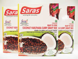 SARAS COCONUT VARUTHARA GRAVY MIX 200 G X 20 PKTS - The Fusion Mart UK
