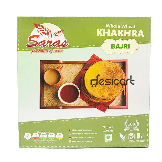 SARAS KHAKHRA BAJRI 200G