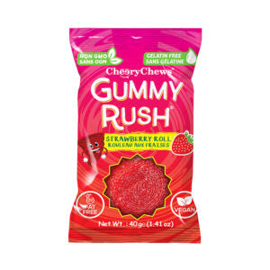 GUMMY RUSH STRAWBERRY ROLL - The Fusion Mart UK