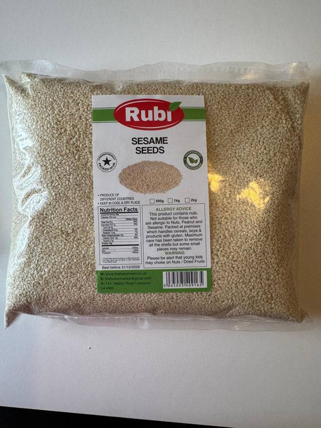 Sesame Seeds - Rubi-500g, 1Kg, 2Kg, 5Kg