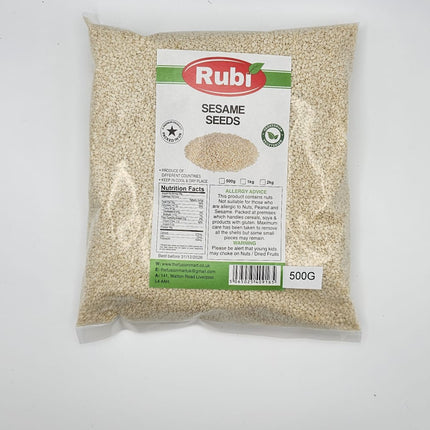 Sesame Seeds - Rubi-500g, 1Kg, 2Kg, 5Kg - The Fusion Mart UK