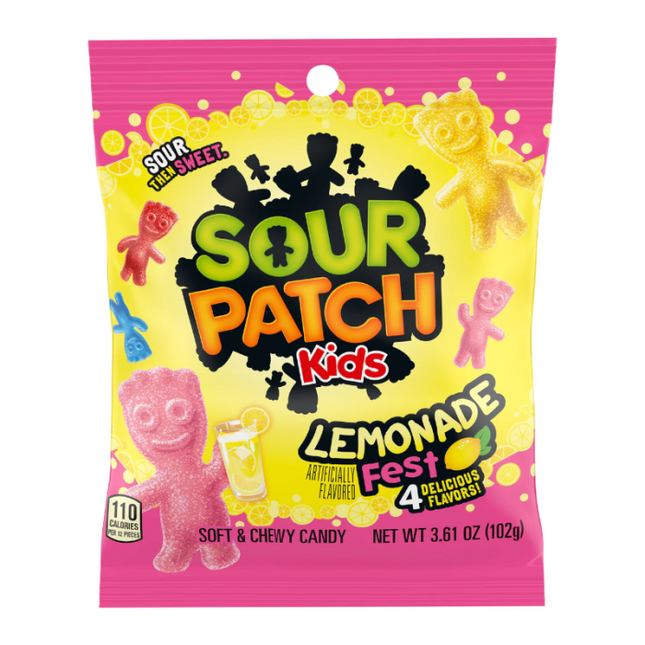 Sour patch bag - Lemonade - The Fusion Mart UK