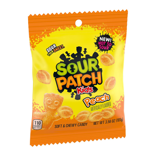 Sour patch bag - Peach - The Fusion Mart UK
