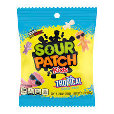 Sour patch bag - Tropical - The Fusion Mart UK
