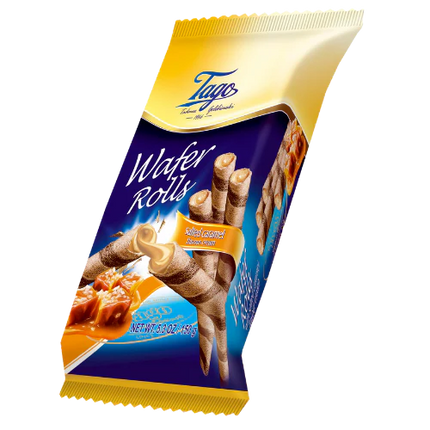 Tago Roll Wafers Caramel