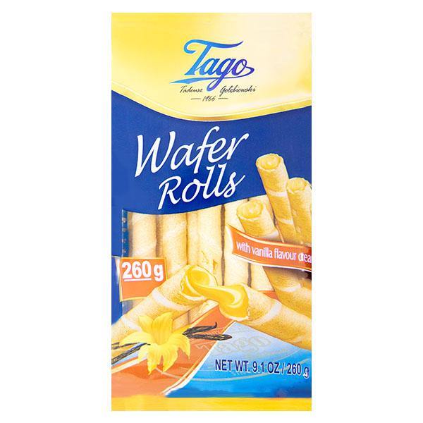 TAGO VANILLA WAFER ROLLS