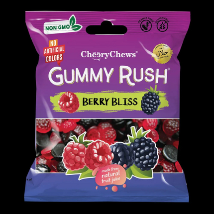 Gummy Rush Berry Bliss 90gm - The Fusion Mart UK