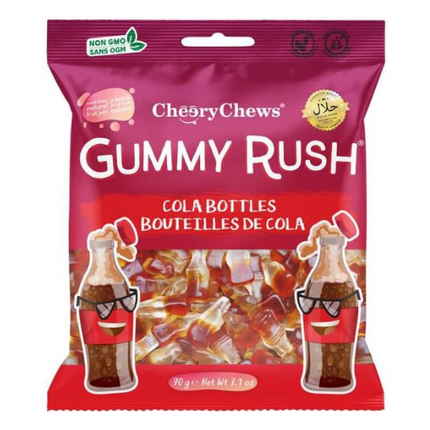 Gummy Rush Cola Bottles 90gm - The Fusion Mart UK
