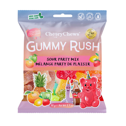 Gummy Rush Sour Party 90gm - The Fusion Mart UK