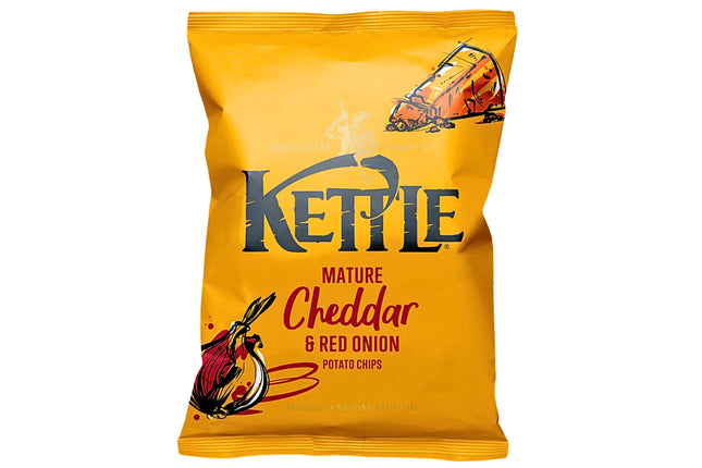 KETTLE MATURE CHEDDAR 25G - The Fusion Mart UK