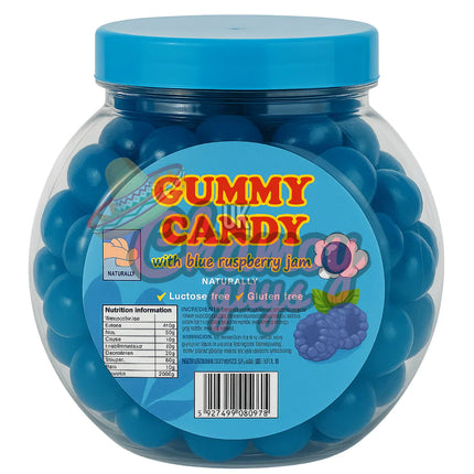 GUMMY CANDY WITH BLUE RASPBERRY JAM - The Fusion Mart UK