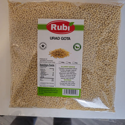 Urad Gota - Rubi - 500g, 1Kg, 2Kg, 5K - The Fusion Mart UK