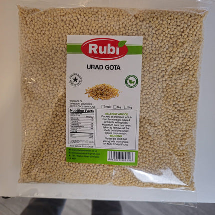 Urad Gota - Rubi - 500g, 1Kg, 2Kg, 5K - The Fusion Mart UK