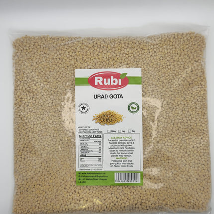 Urad Gota - Rubi - 500g, 1Kg, 2Kg, 5K - The Fusion Mart UK