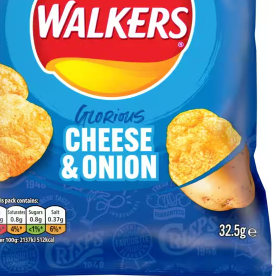 WALKERS CHEESE AND ONION - The Fusion Mart UK