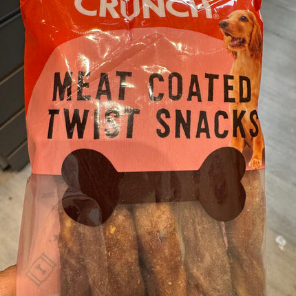 Munch and Crunch Meat Coated Twist Snacks