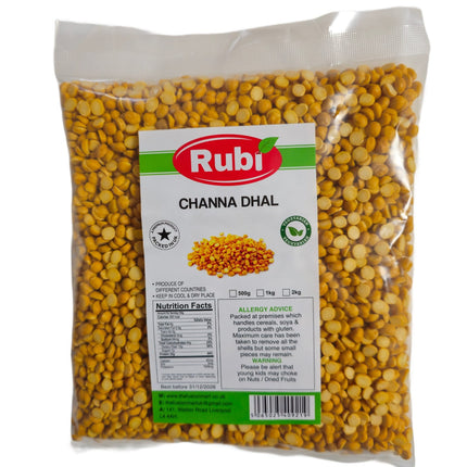 Channa Dhal- Rubi - 500g, 1Kg, 2Kg, 5K - The Fusion Mart UK