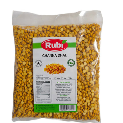 Channa Dhal- Rubi - 500g, 1Kg, 2Kg, 5K - The Fusion Mart UK