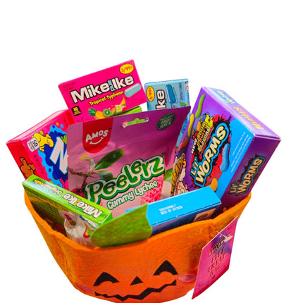 HALLOWEEN AMERICAN SWEET & CHOCOLATE HAMPER - £15.99