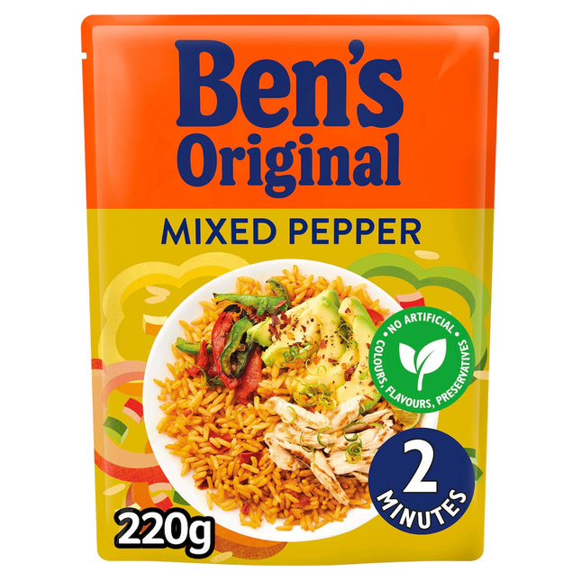bens mixed pepper rice