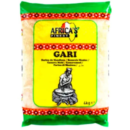 AFRICA FIN GARI WHITE - The Fusion Mart UK
