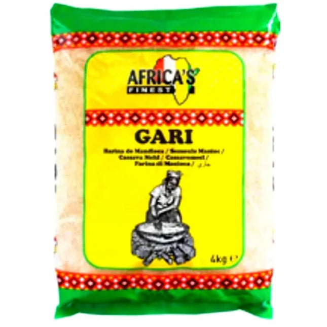 AFRICA FIN GARI WHITE - The Fusion Mart UK